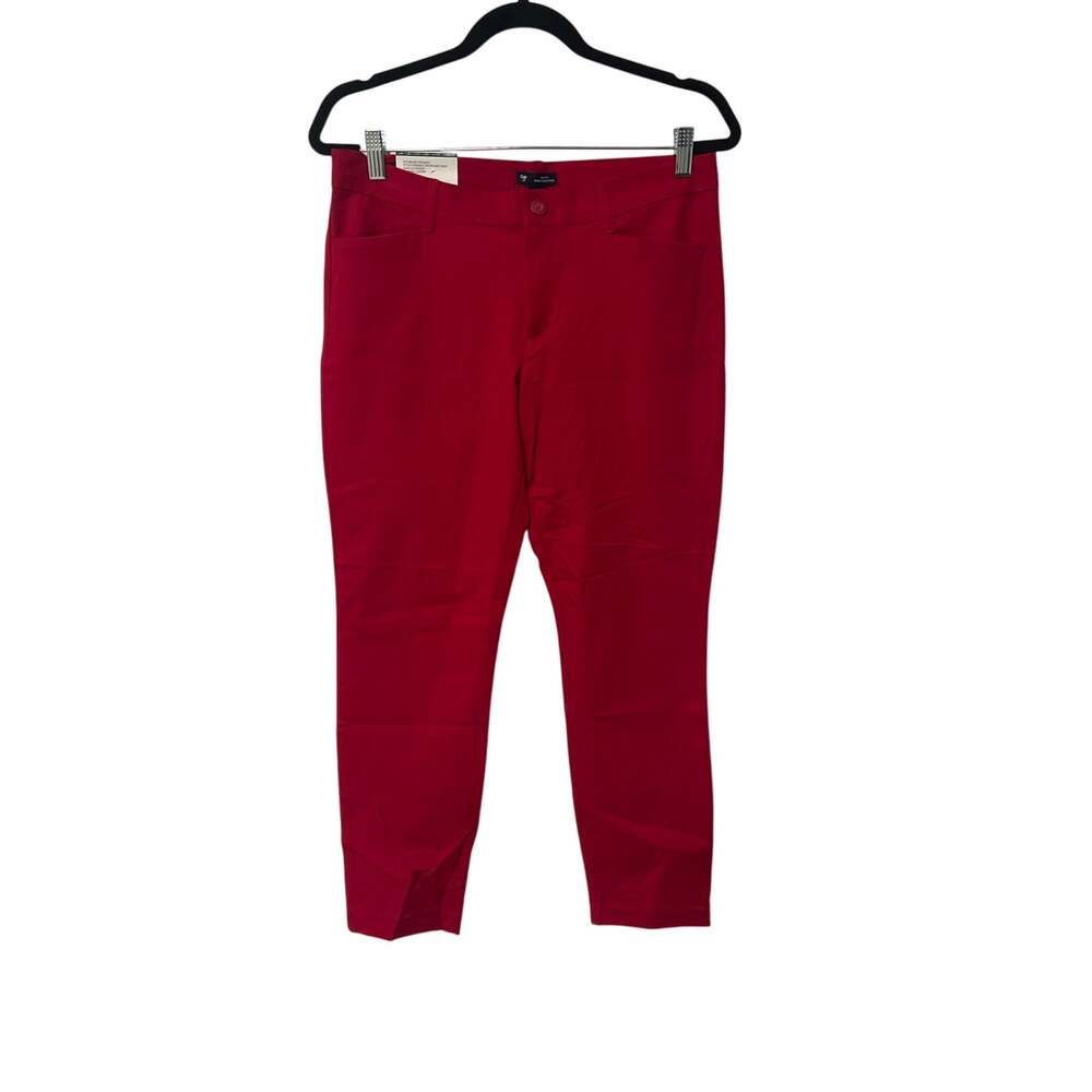 Gap NWT Red Slim City Cropped Chino Pants Women's Size 8 Regular KB355